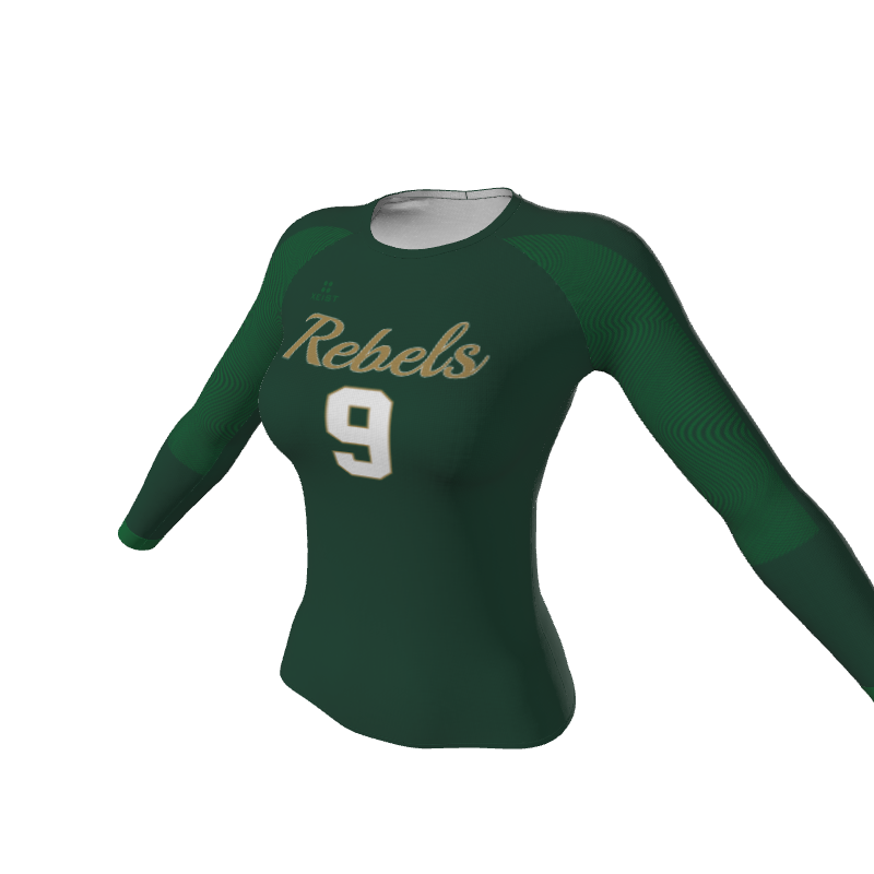 Volleyball Portal Women's Long Sleeve Jerseys. (x 15)
