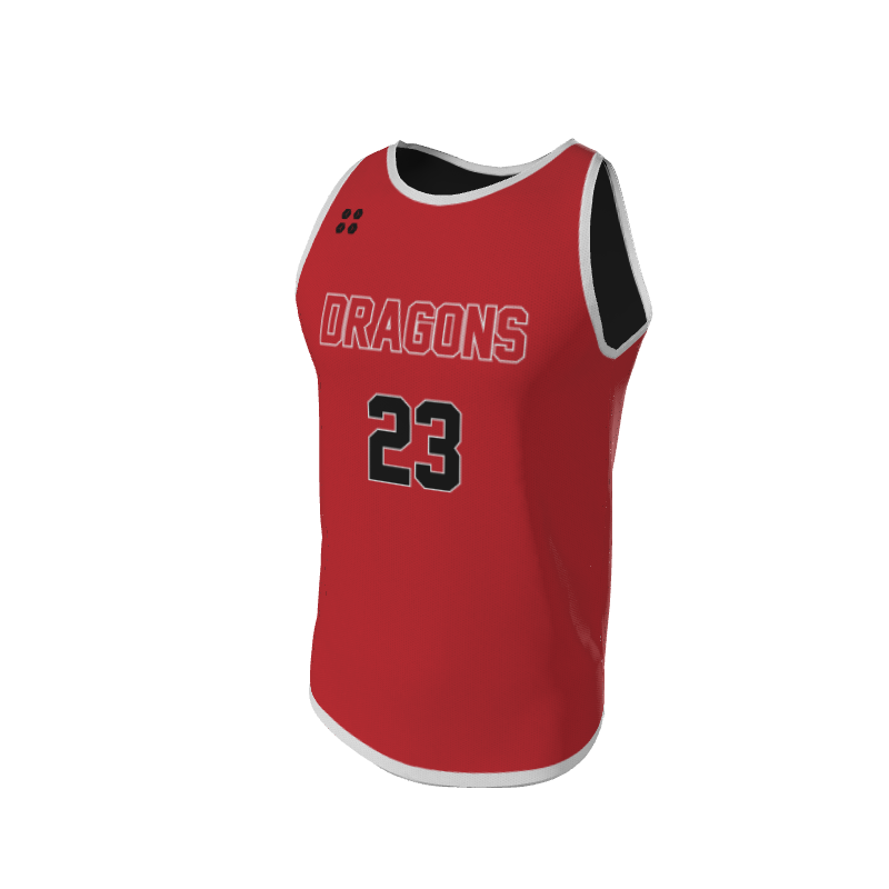 Basketball LiteOneX - Red & Black Jersey LiteOneX Jersey. (x 10)