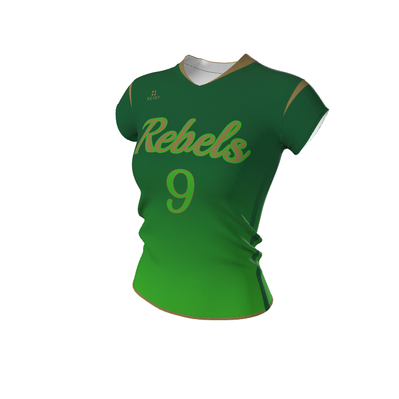 Volleyball Volley Women's Cap Sleeve Jerseys. (x 25)