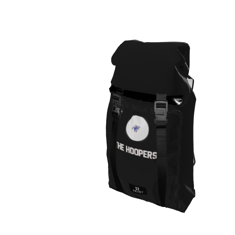 Basketball Dual Strap Black Dual Strap Backpack. (x 12)