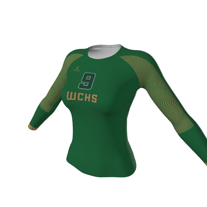 Volleyball Portal Women's Long Sleeve Jerseys. (x 15)