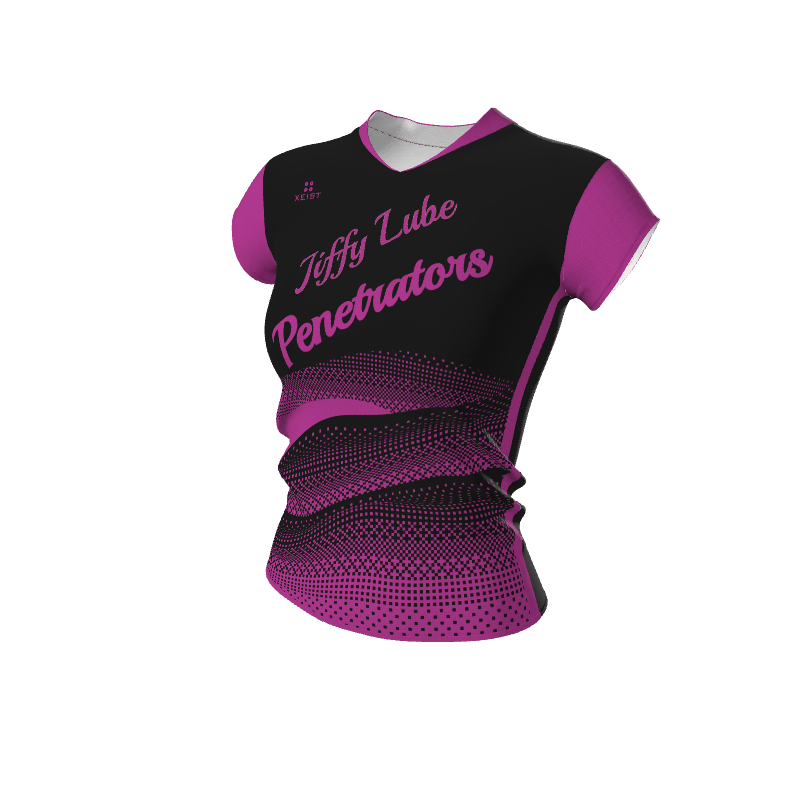 Volleyball Dig Women's Cap Sleeve Jerseys. (x 12)
