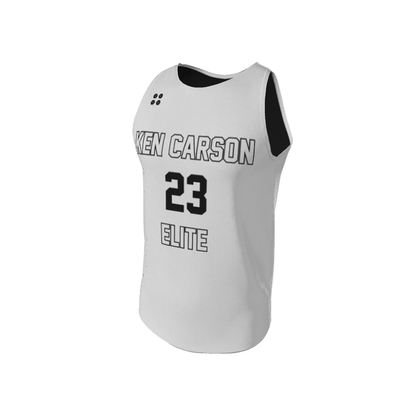 Basketball LiteOneX - White & Black Jersey LiteOneX Jersey. (x 7)