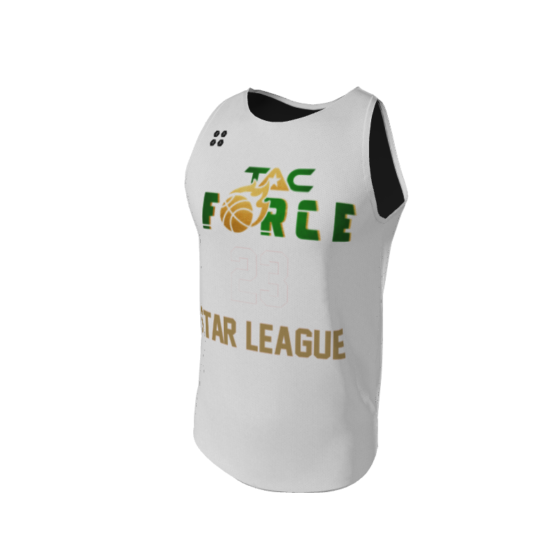 Basketball LiteOneX - White & Black Jersey LiteOneX Jersey. (x 6)