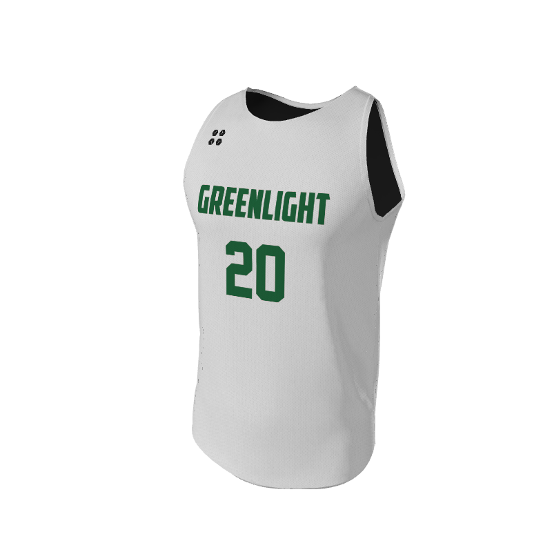 Basketball LiteOneX - White & Black Jersey LiteOneX Jersey. (x 16)