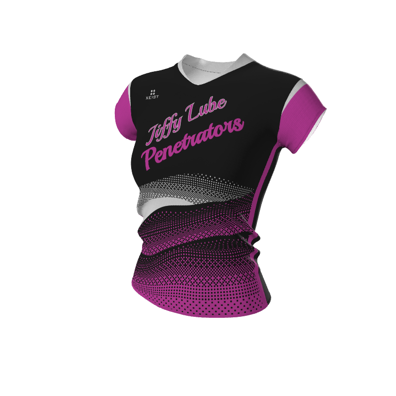 Volleyball Dig Women's Cap Sleeve Jerseys. (x 10)