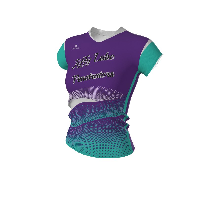 Volleyball Dig Women's Cap Sleeve Jerseys. (x 6)
