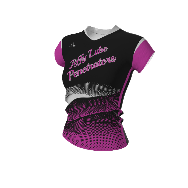 Volleyball Dig Women's Cap Sleeve Jerseys. (x 12)