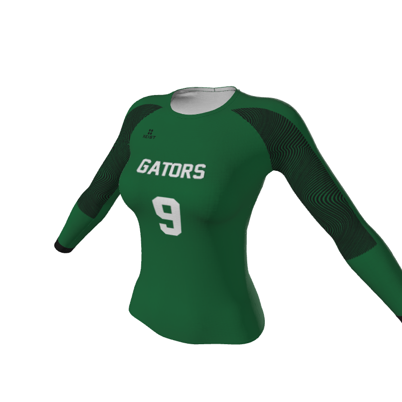 Volleyball Portal Women's Long Sleeve Jerseys. (x 21)