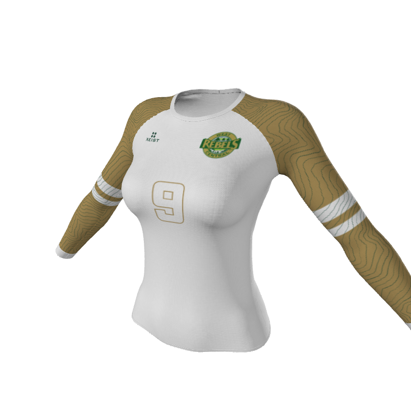 Volleyball Title Women's Long Sleeve Jerseys. (x 15)