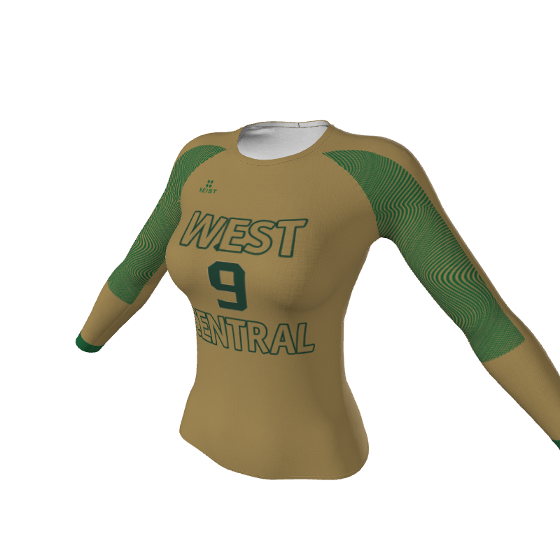 Volleyball Portal Women's Long Sleeve Jerseys. (x 30)