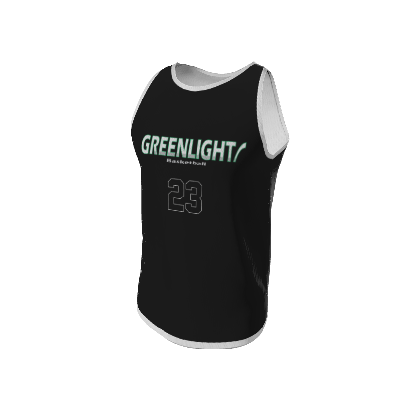 Basketball LiteOneX - White & Black Jersey LiteOneX Jersey. (x 6)