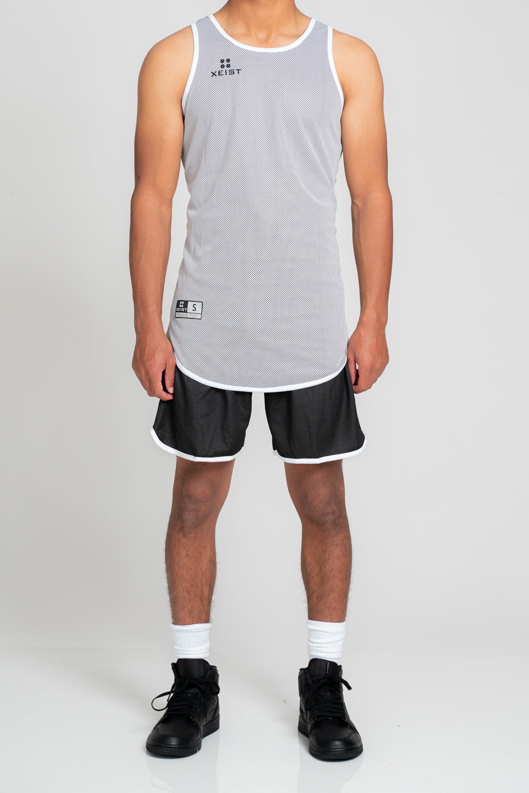 LiteOneX Reversible Jersey: White & Black